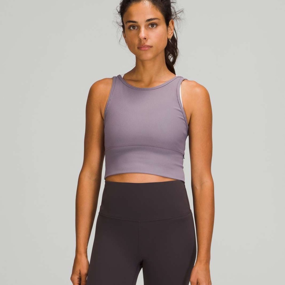 Lululemon power pivot ribbed tank